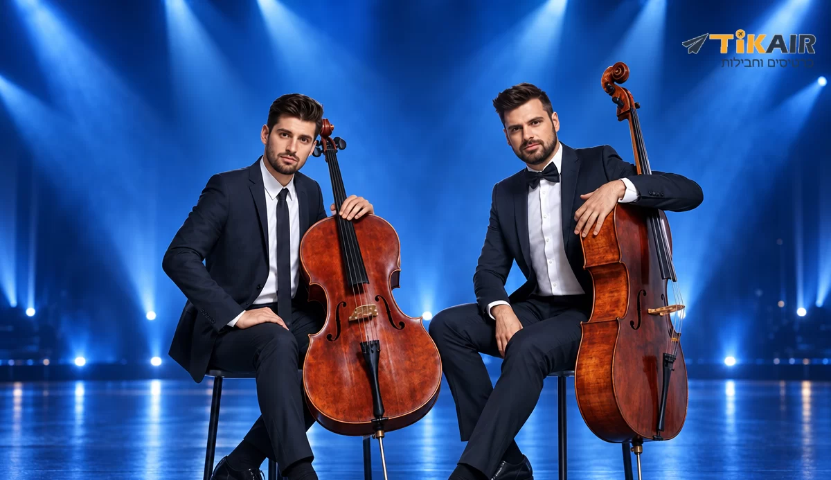 2cellos — תמונת מוצר הכרטיסים והחבילות